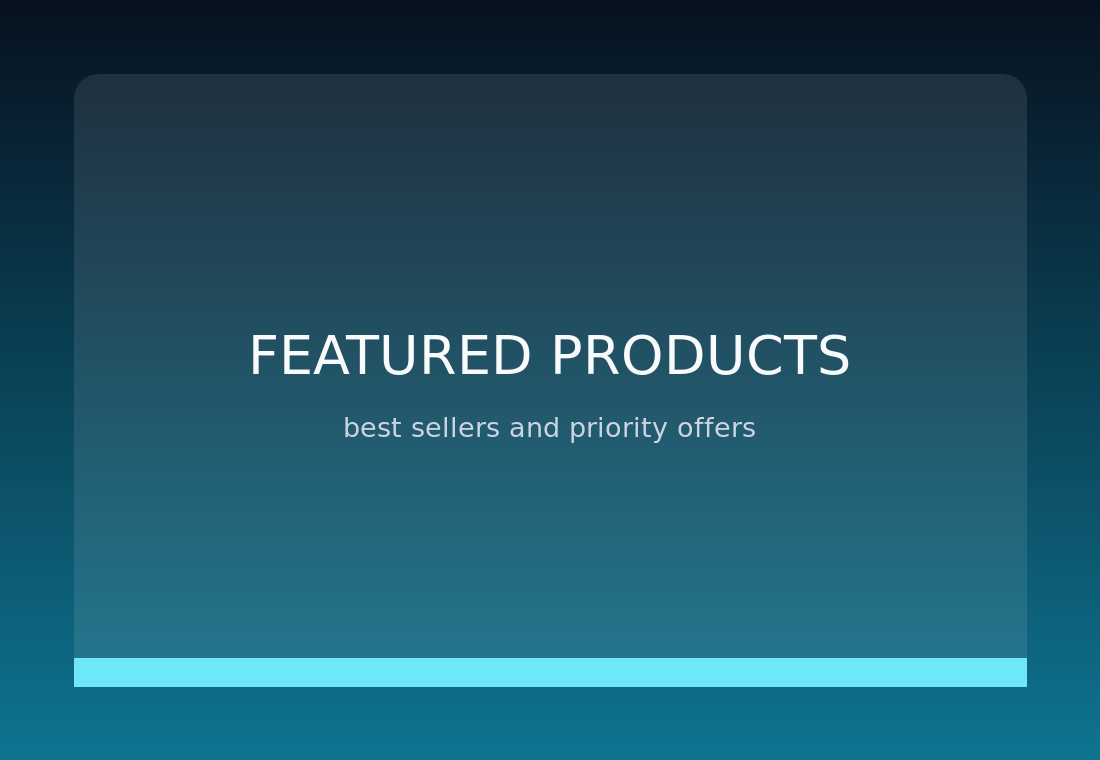 Featured work placeholder